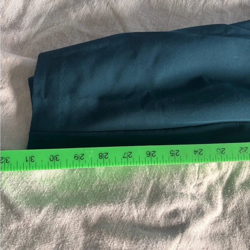 Worthington Dress Pants Women’s 14  
Dark teal color. Curvy fit trouser style. - Picture 5 of 6